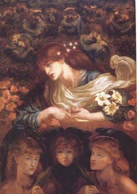 Dante Gabriel Rossetti The Blessed Damozel (mk28) oil painting picture